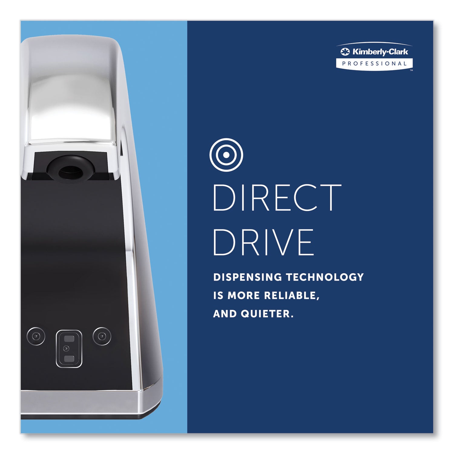 Kimberly-Clark Professional* Touchless Counter Mount Skin Care Dispenser, 1.5 L, 2.12 X 4.25 X 5.56, Chrome