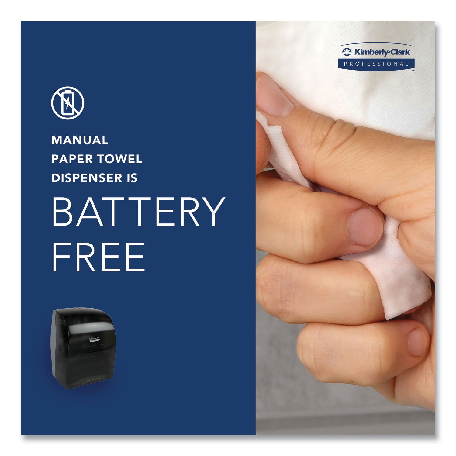 Kimberly-Clark Professional* Sanitouch Hard Roll Towel Disp, 12.63 X 10.2 X 16.13, Smoke