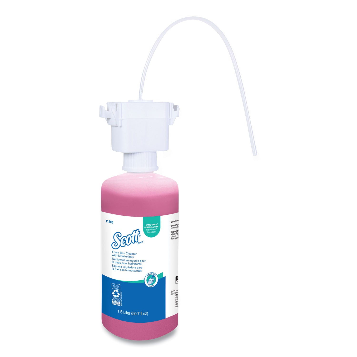 Scott® Pro Foam Skin Cleanser with Moisturizers Refill, Citrus Scent, 1.5 L, 2/Carton