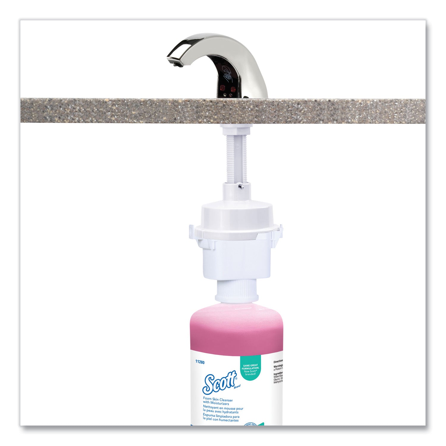 Scott® Pro Foam Skin Cleanser with Moisturizers Refill, Citrus Scent, 1.5 L, 2/Carton