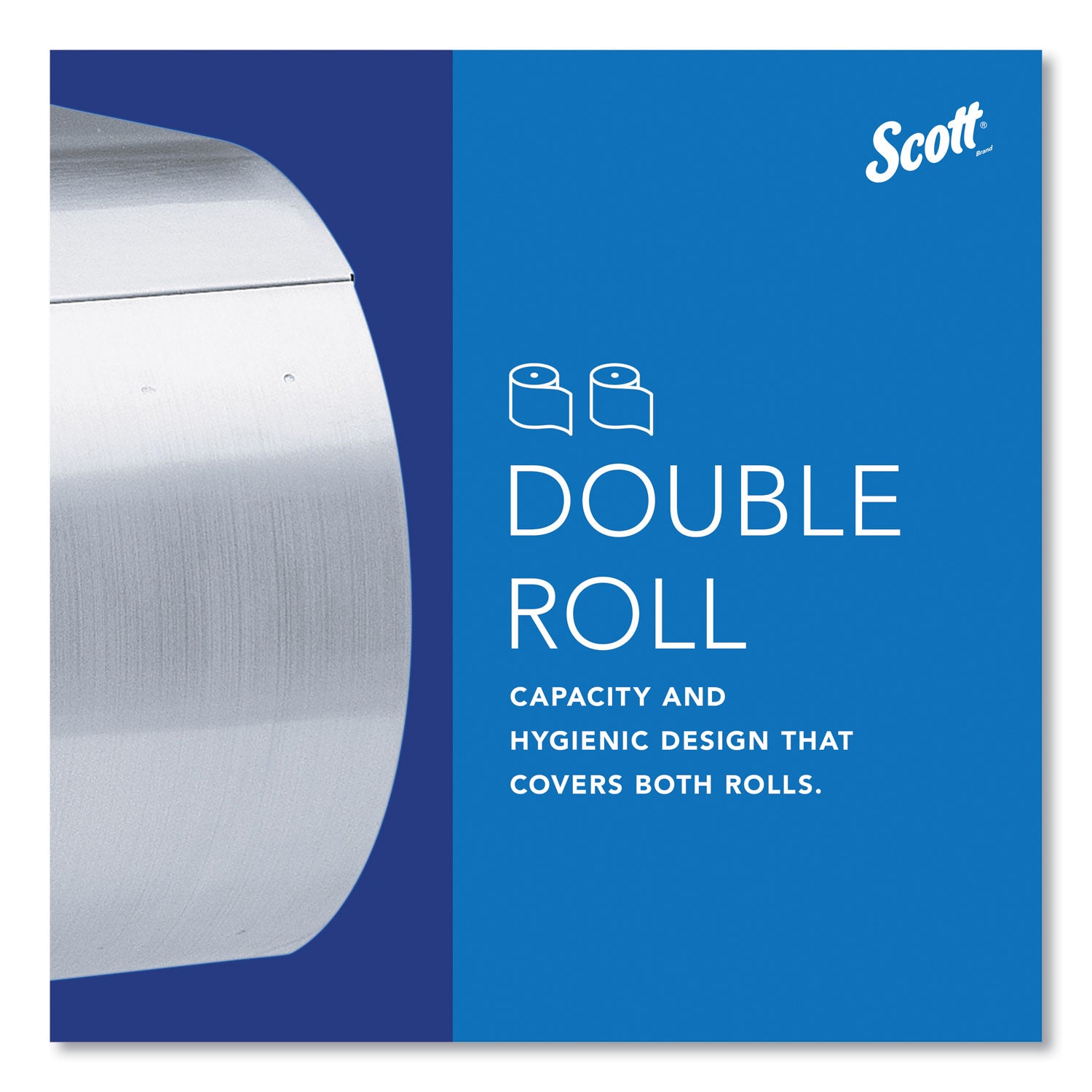 Scott® Pro Coreless SRB Tissue Dispenser, 10.13 x 6.4 x 7, Stainless Steel