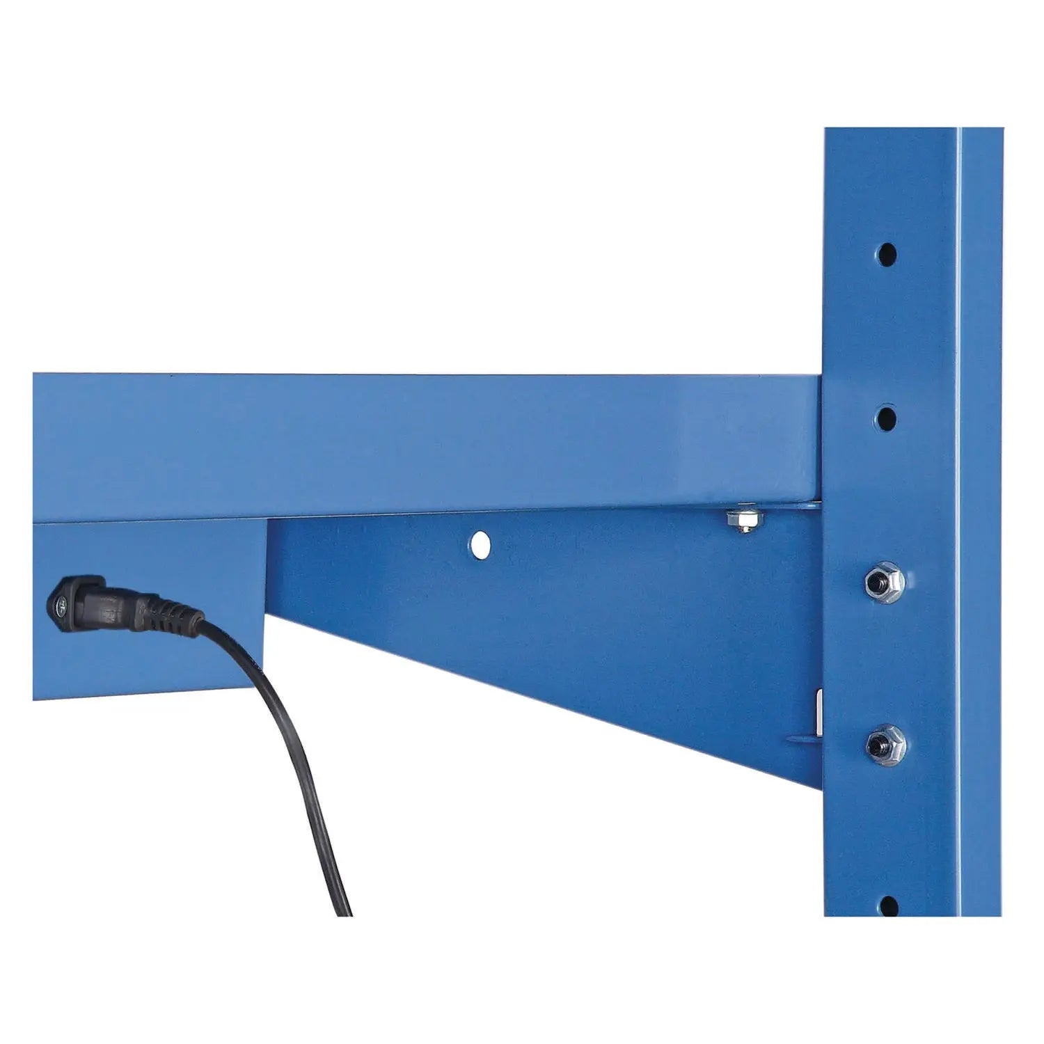 Upper Workbench Shelf, 6 Single Outlets, For Use With 60" Wide Workbenches, 100 lb Weight Capacity Global Industrial® Flipcost