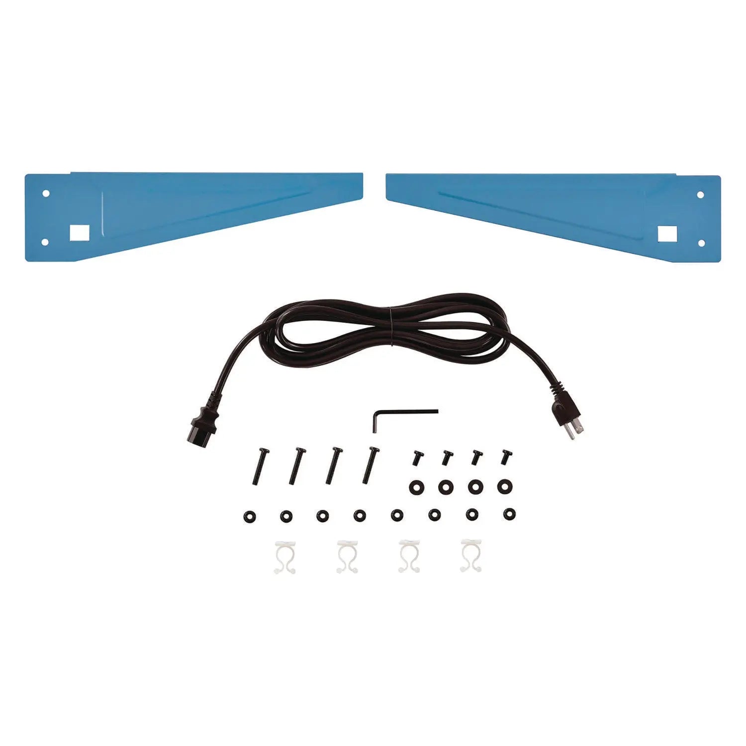 Upper Workbench Shelf, 3 Duplex Outlets, For Use With 48" Wide Workbenches, 100 lb Weight Capacity Global Industrial® Flipcost