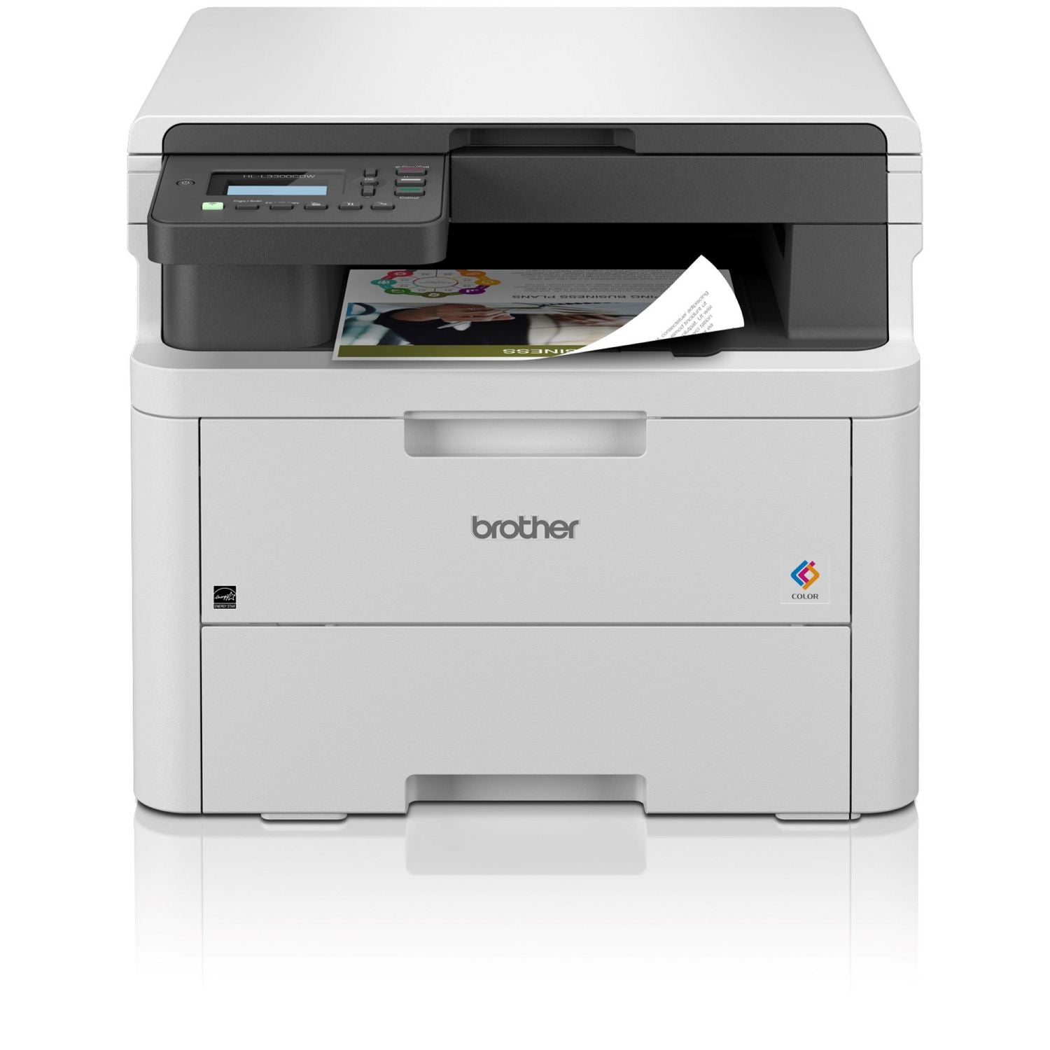 Brother HL-L3300CDW Wireless Digital Color Multifunction Printer, Copy/Print/Scan