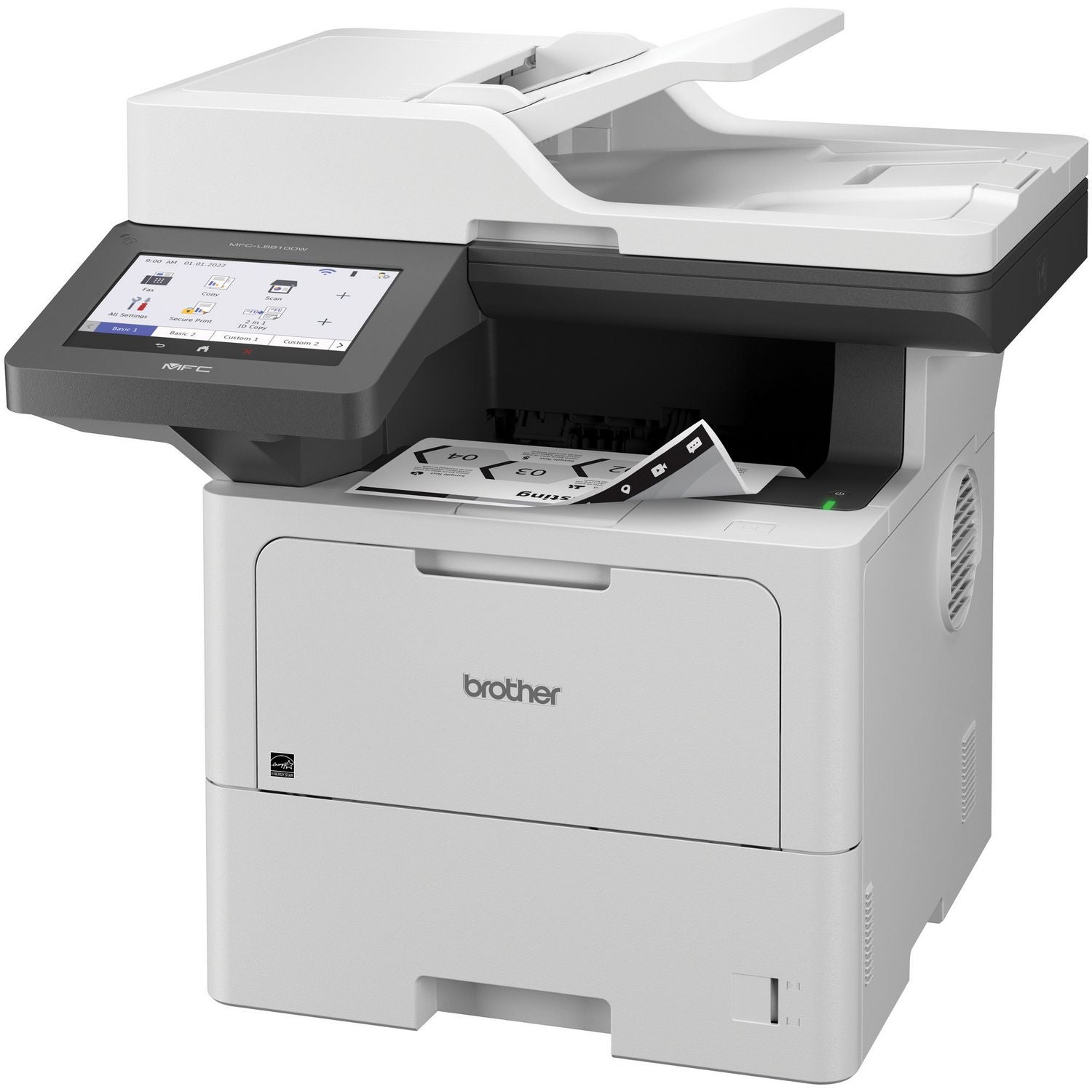 Brother MFC-L6810DW Enterprise Monochrome Laser All-in-One Printer, Copy/Fax/Print/Scan