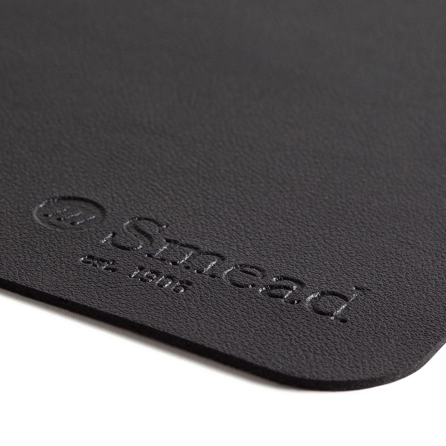 Smead Vegan Leather Desk Pads, 36 x 17, Charcoal