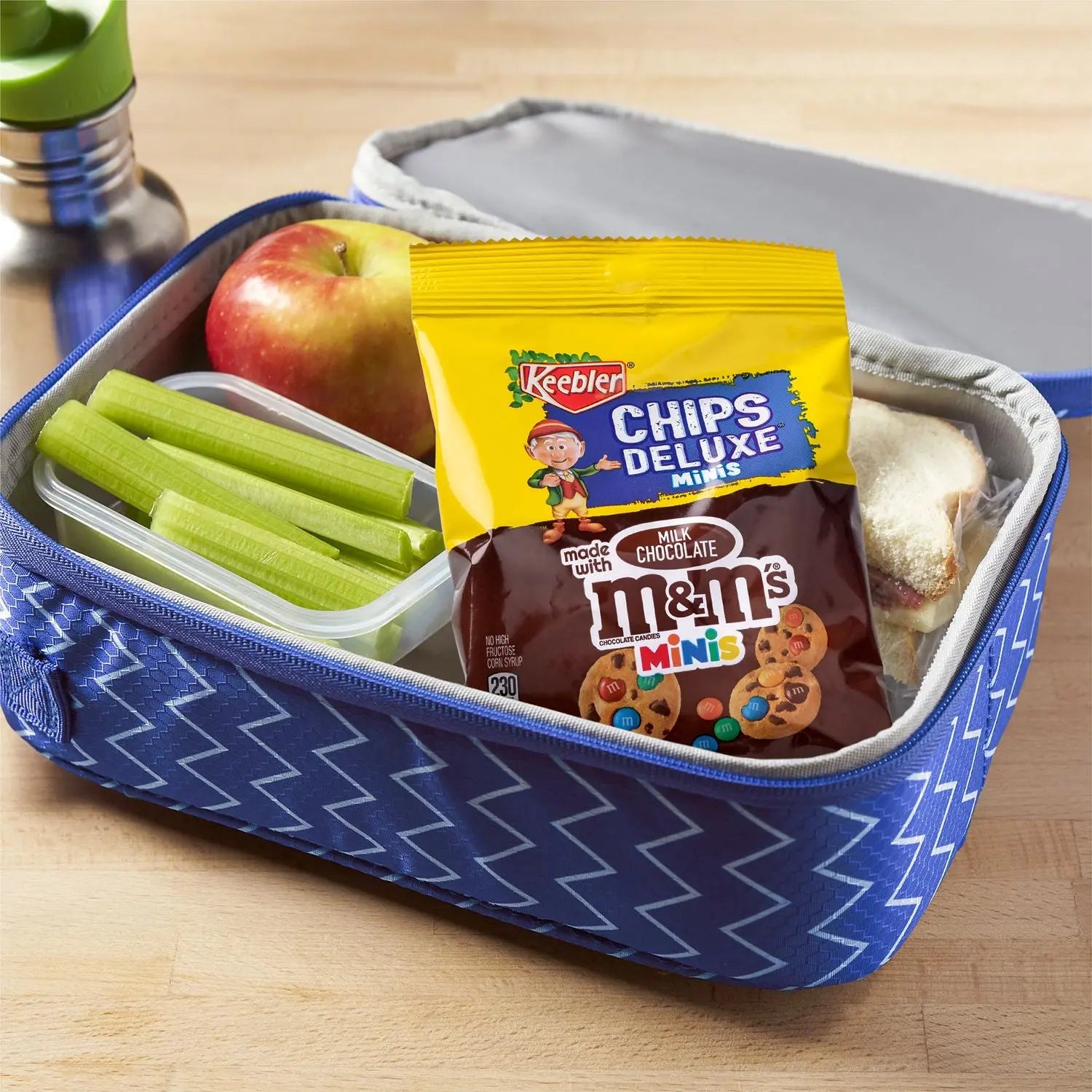 M&M Cookie Packs, Chocolate, 1.6 oz Pouch, 30/Box, 2 Boxes/Carton Keebler® Flipcost