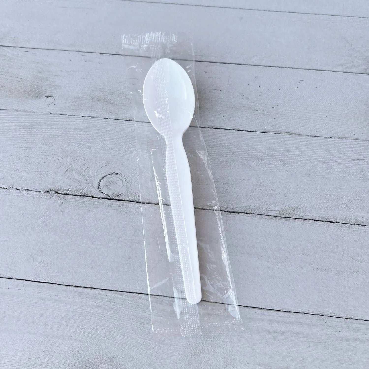 Heavyweight Wrapped Polystyrene Cutlery, Soup Spoon, White, 1,000/Carton Boardwalk® Flipcost