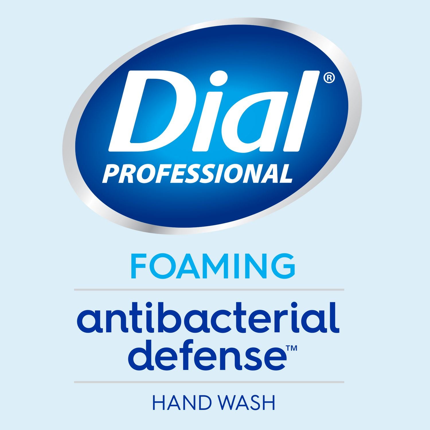 Dial® Antibacterial Foaming Hand Wash Refill, Spring Water Scent, 1 gal, 4/Carton
