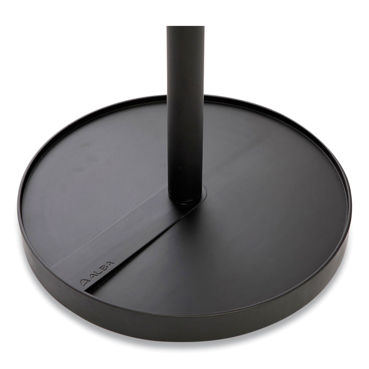 Alba™ Brio Coat Stand, 13.75w X 13.75d X 66.25h, Black