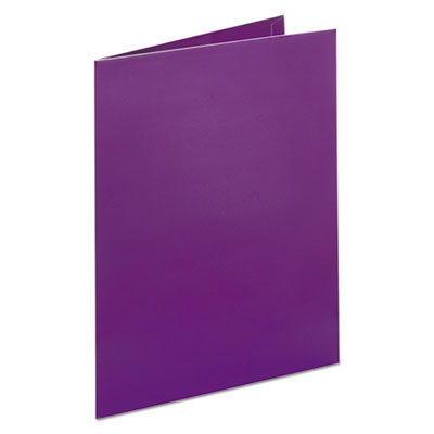 Oxford™ Two-Pocket Laminated Folder, 100-Sheet Capacity, 11 x 8.5, Metallic Purple, 25/Box Flipcost Flipcost