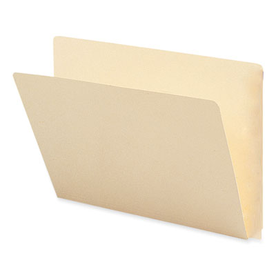 Smead™ Extended End Tab Manila Folders, Straight Tabs, Letter Size, 0.75" Expansion, Manila, 100/Box Flipcost Flipcost