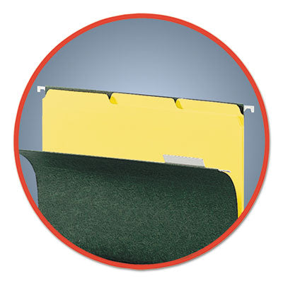 Smead™Interior File Folders Assorted Colors Letter Size, 0.75" Expansion, Assorted Colors, 100/Box Flipcost Flipcost