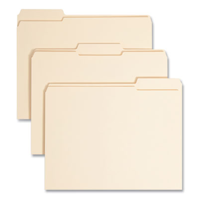 Smead™ Top Tab Manila Expansion Fastener Folders, 1.5" Expansion, 2 Fasteners, Letter Size, Manila Exterior, 50/Box Flipcost Flipcost