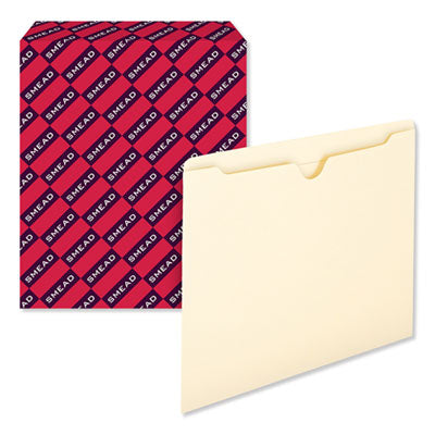 Smead™ Manila File Jackets, 2-Ply Straight Tab, Letter Size, Manila, 100/Box Flipcost Flipcost