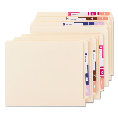 Smead™ AlphaZ  Color-Coded Labels Organization Set, A-Z, 1.16 x 3.13, Assorted, 5/Sheet, 300 Sheets/Box Flipcost Flipcost