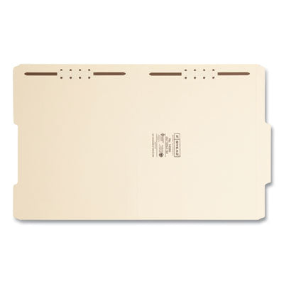 Smead™ Top Tab Fastener Folders, Guide-Height 2/5-Cut Tabs, 0.75" Expansion, 2 Fasteners, Letter Size, 11-pt Manila, 50/Box Flipcost Flipcost