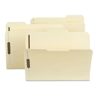Smead™ Durable Poly Fastener Folders, 0.75" Expansion, 2 Fasteners, Letter Size, Manila Exterior, 24/Box Flipcost Flipcost