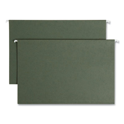 Smead™ Box Bottom Hanging File Folders, 1" Capacity, Legal Size, Standard Green, 25/Box Flipcost Flipcost