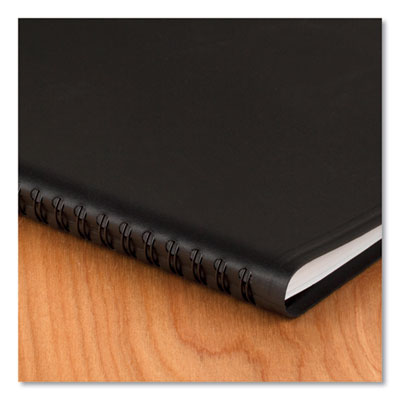 Business Monthly Planner Black Cover, 10 x 8, 12-Month (Jan to Dec): 2024 Flipcost Flipcost