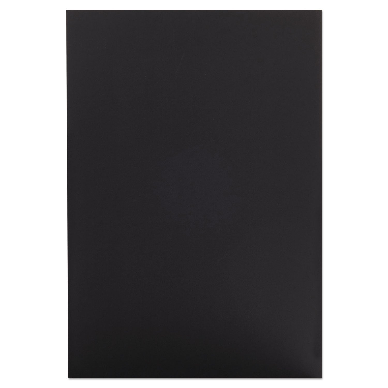 Fome-Cor® Pro Foam Board, CFC-Free Polystyrene, 20 x 30, Black Surface and Core, 10/Carton