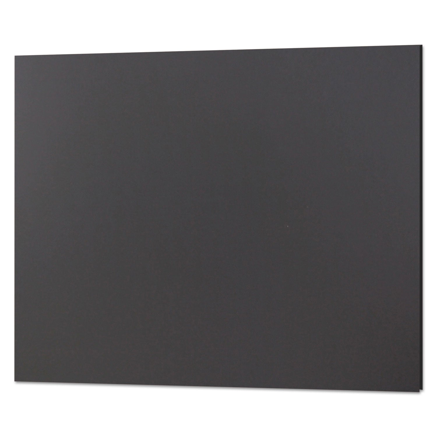 Fome-Cor® Pro Foam Board, CFC-Free Polystyrene, 20 x 30, Black Surface and Core, 10/Carton