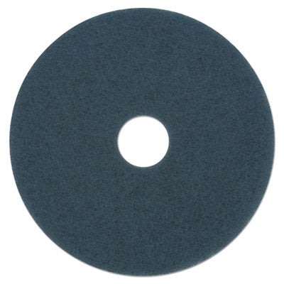 Boardwalk® Heavy-Duty Scrubbing Floor Pads, 13" Diameter, Blue, 5/Carton Flipcost Flipcost
