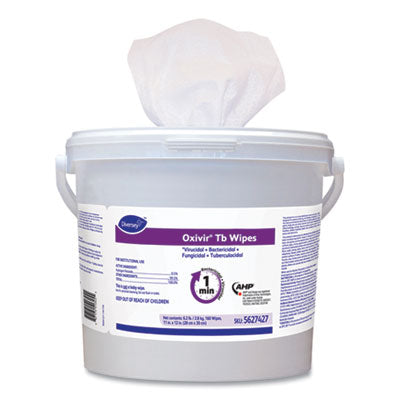 Oxivir TB Disinfectant Wipes, 11 x 12, White, 160/Bucket, 4 Buckets/Carton Flipcost Flipcost
