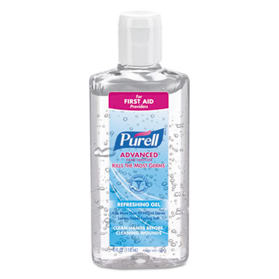 PURELL® Advanced Hand Sanitizer Refreshing Gel, 4 oz Flip-Cap Bottle, Clean Scent, 24/Carton Flipcost Flipcost