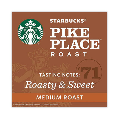 Whole Bean Pike Place Roast Coffee, 1 lb Bag, 6/Carton Flipcost Flipcost
