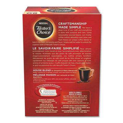 Taster's Choice Stick Pack, House Blend, .06 oz, 480/Carton Flipcost Flipcost