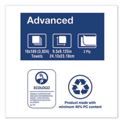 Tork® Multifold paper towels high volume, White, 189/Pack, 16 Packs/Carton Flipcost Flipcost