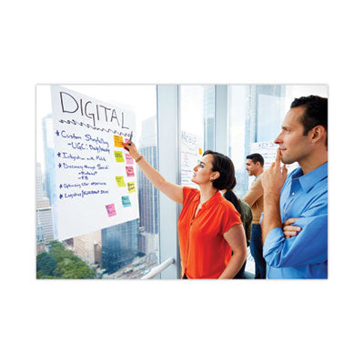 Vertical-Orientation Self-Stick Easel Pad Value Pack, Green Headband, Unruled, 25 x 30, White, 30 Sheets, 6/Carton Flipcost Flipcost