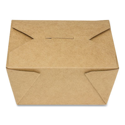 Reclosable Kraft Take-Out Box, 30 oz, Paper, 450/Carton Flipcost Flipcost