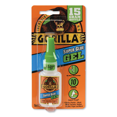 Super Glue Gel, 0.53 oz, Dries Clear, 4/Carton Flipcost Flipcost