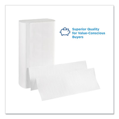 Pacific Blue Select Folded Paper Towels, 1-Ply, 9.2 x 9.4, White, 250/Pack, 16 Packs/Carton Flipcost Flipcost