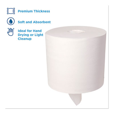 SofPull Perforated Paper Towel, 1-Ply, 7.8 x 15, White, 560/Roll, 4 Rolls/Carton Flipcost Flipcost