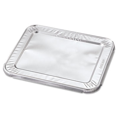 Steam Pan Foil Lids, Fits Half-Size Pan, 12.27 x 10.44, 100/Carton Flipcost Flipcost