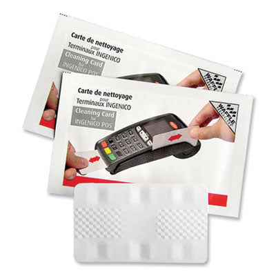 Magnetic Card Reader Cleaning Cards, 2.1" x 3.35", 50/Carton Flipcost Flipcost