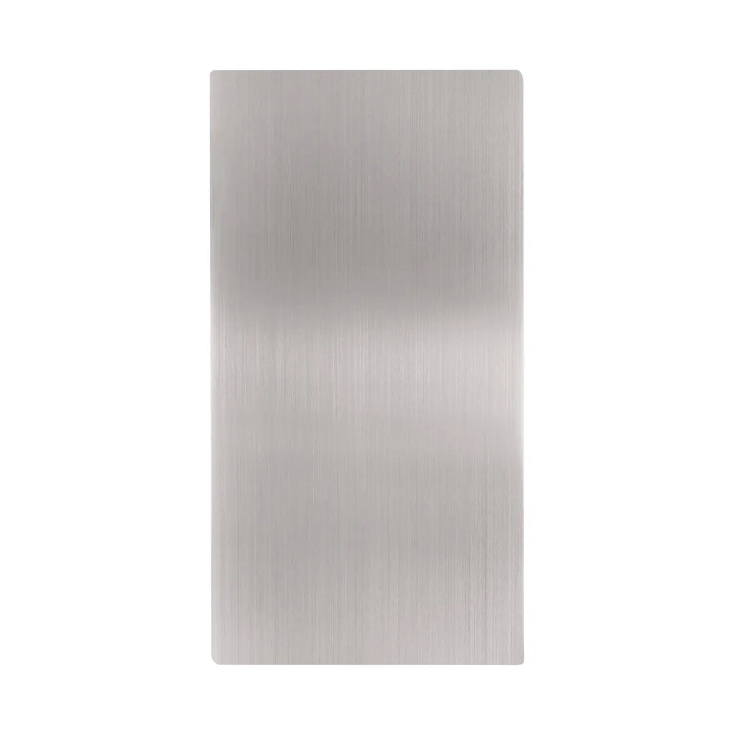 Commercial Hand Dryer Wall Guard, 0.06 x 15.75 x 31.75, Brushed Stainless Steel