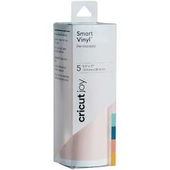 Cricut® Joy Permanent Smart Vinyl for Assorted Surfaces, 5.5 x 12, Assorted Colors, 5/Pack