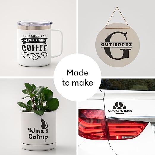 Cricut® Premium Permanent Vinyl, 12 x 48, Black