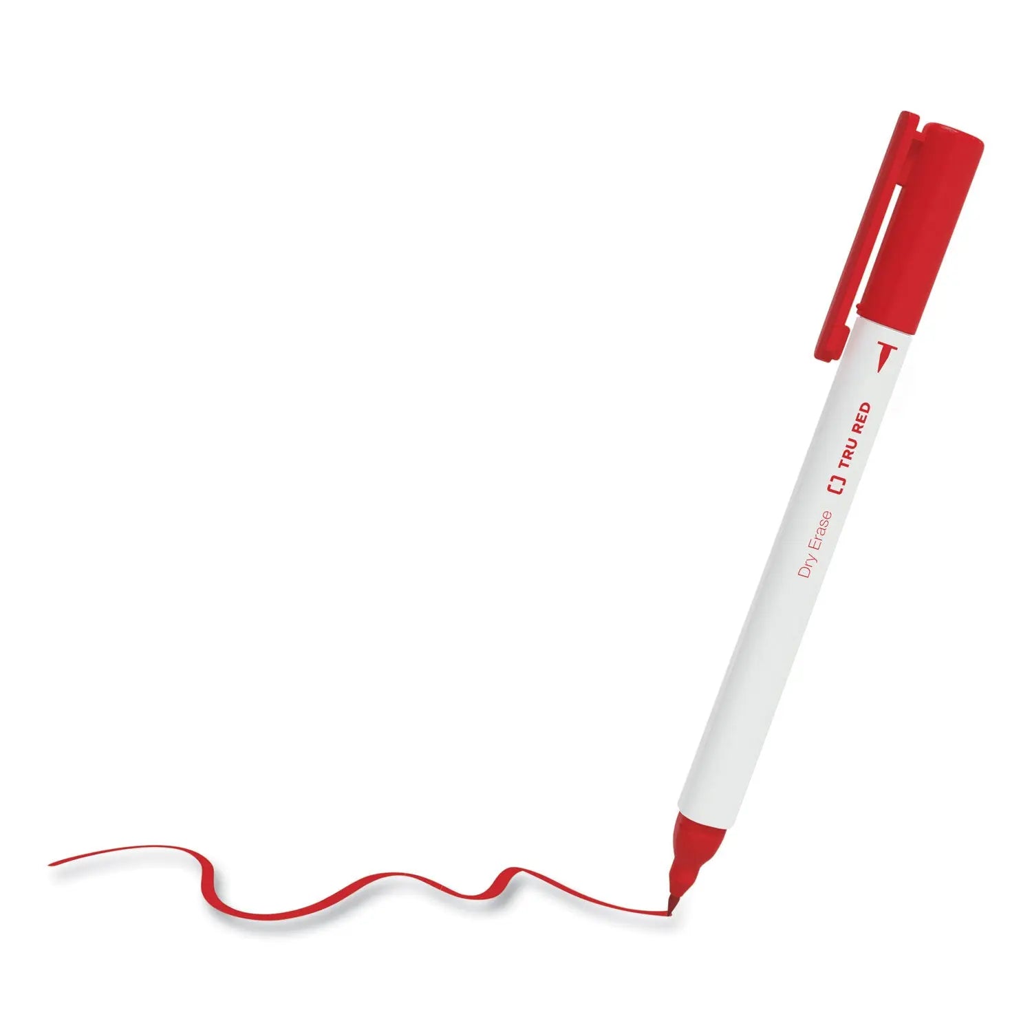 Dry Erase Marker, Pen-Style, Extra-Fine Bullet Tip, Assorted Colors, 4/Pack TRU RED™ Flipcost