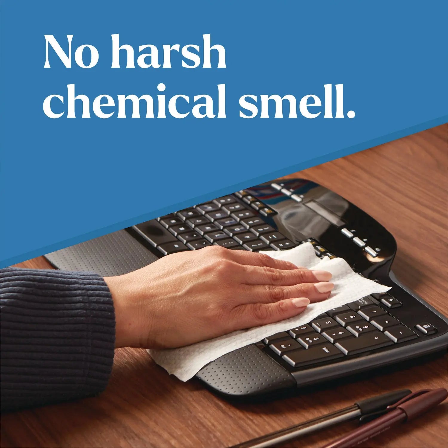 EcoClean Disinfecting Wipes, 1-Ply, 8 x 7, Unscented, White Clorox® Flipcost