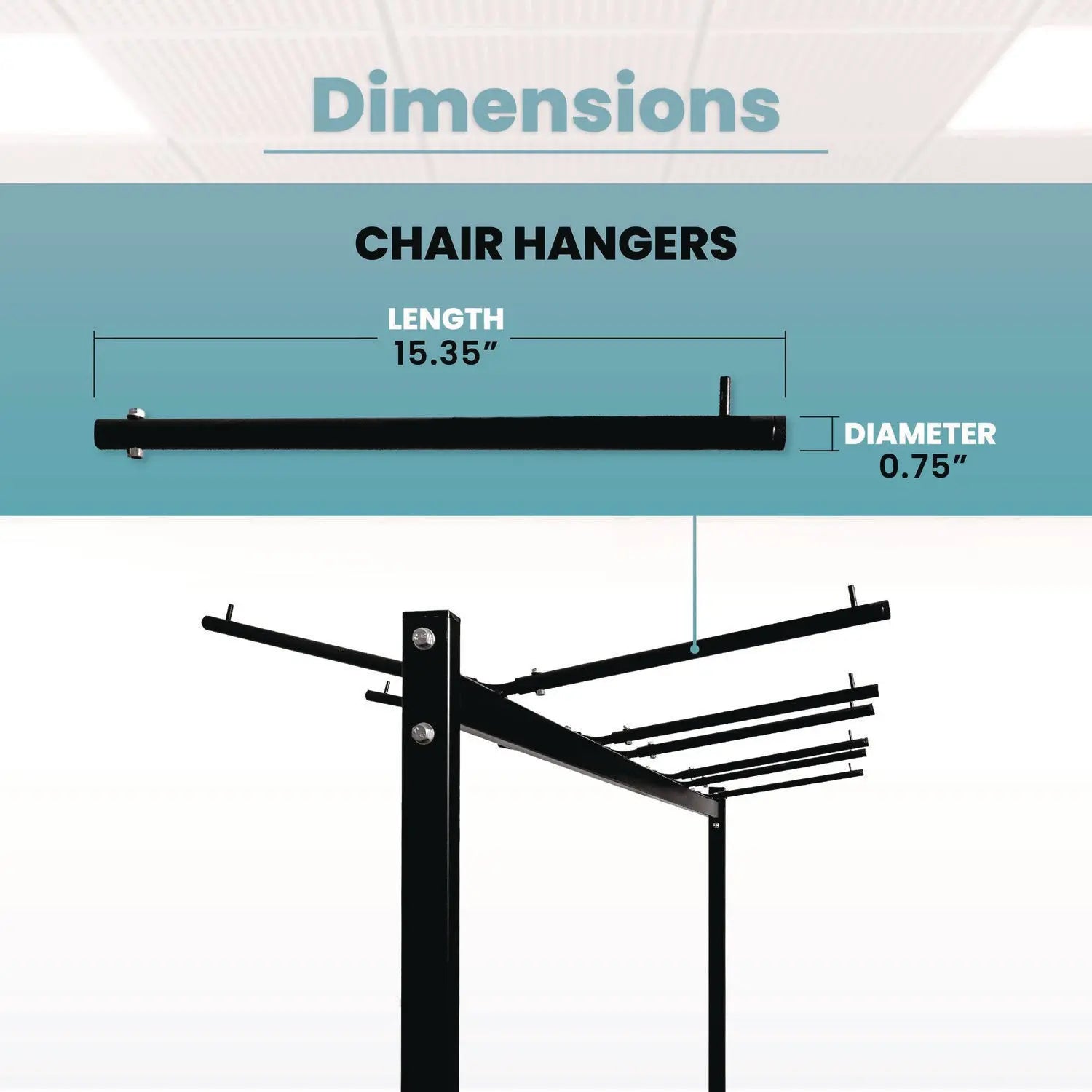 Folding Chair and Table Combo Cart, Metal, 600 lb Capacity, 33.7 x 65 x 67, Black AdirOffice Flipcost