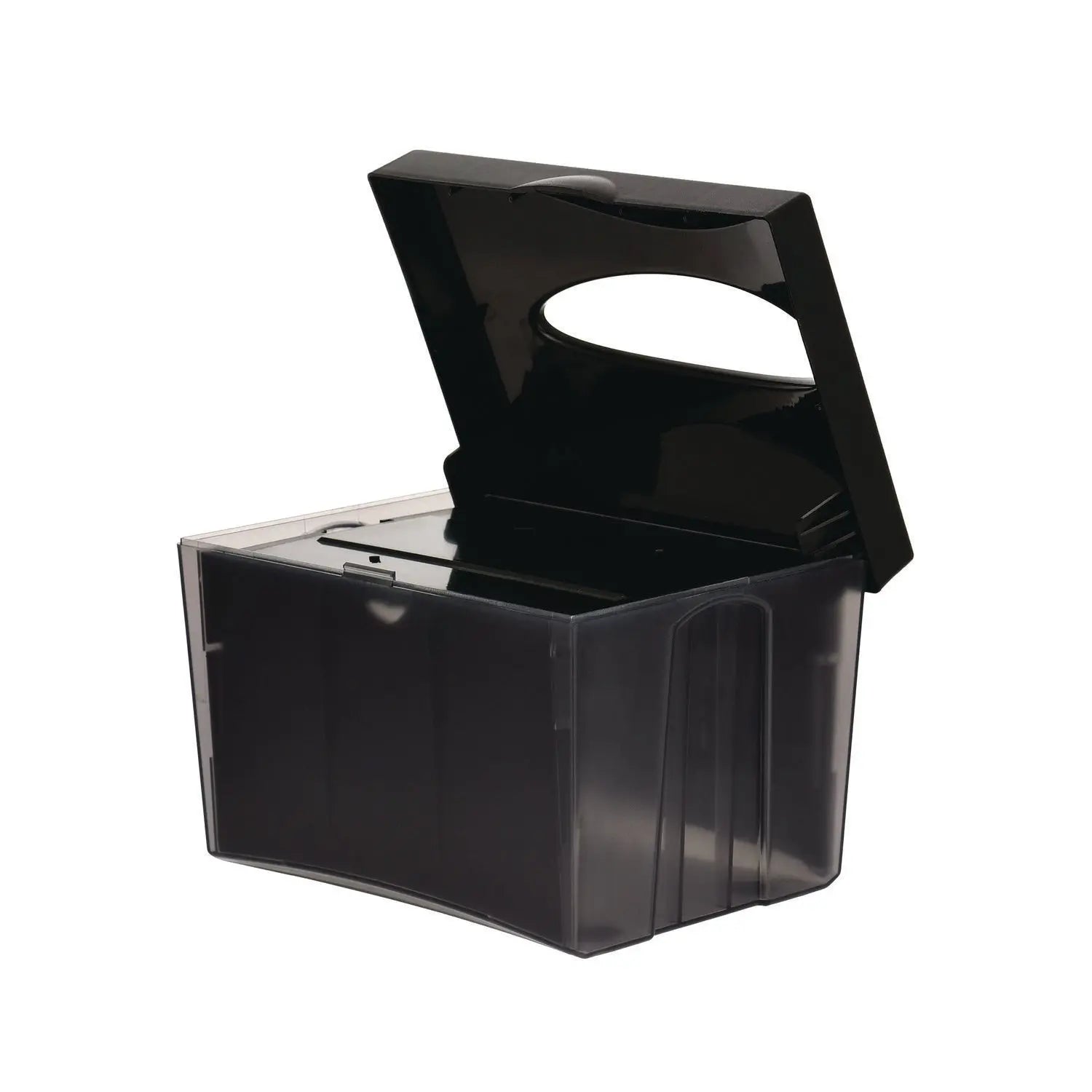 Interfold Table Top Dispenser Napkin Holder, 5.9 x 8 x 6.5, Black Alpine Industries Flipcost