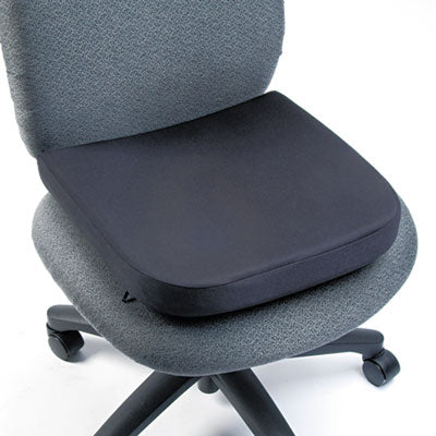 Kensington® Comfortable Memory Foam Seat Rest, 13.5 x 14.5 x 2, Black Flipcost Flipcost