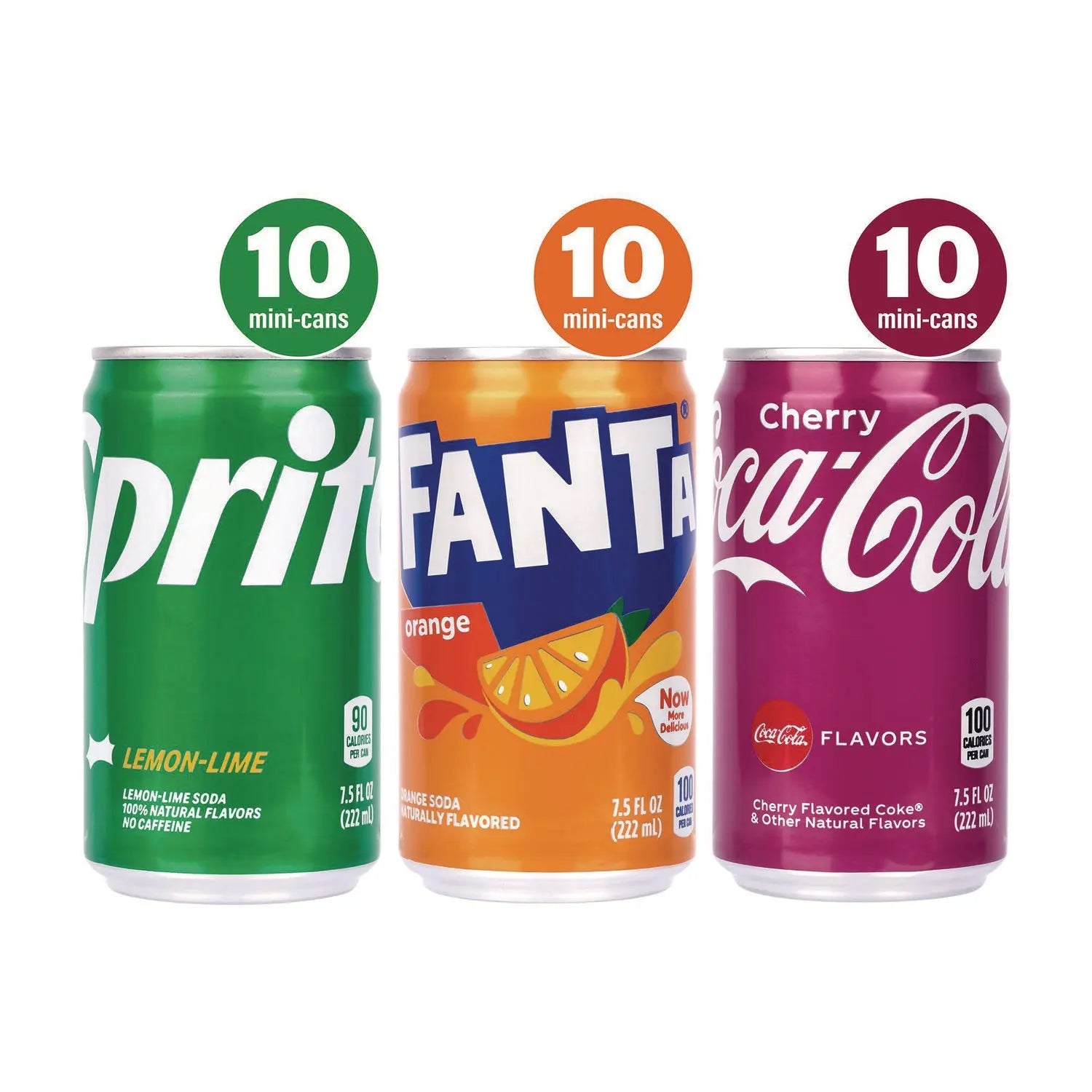 Mini Cans Variety Pack, Assorted Flavors, 7.5 oz Can, 30/Carton Coca-Cola® Flipcost