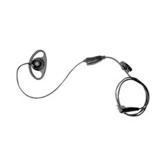 Motorola® D-Style Earpiece with In-Line Microphone and Push-To-Talk, Black Flipcost Flipcost