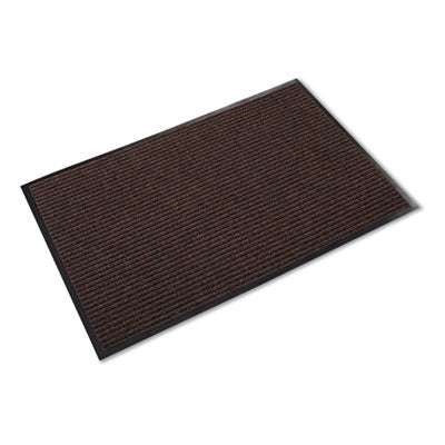 Needle Rib Wipe and Scrape Mat, Polypropylene, 36 x 120, Brown Flipcost Flipcost